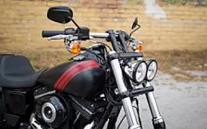 Desktop wallpapers motorcycle Harley-Davidson Dyna Fat Bob - 2016