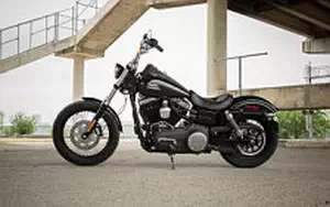 Desktop wallpapers motorcycle Harley-Davidson Dyna Street Bob - 2016