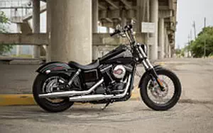 Desktop wallpapers motorcycle Harley-Davidson Dyna Street Bob - 2016