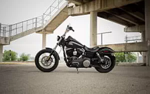 Desktop wallpapers motorcycle Harley-Davidson Dyna Street Bob - 2016