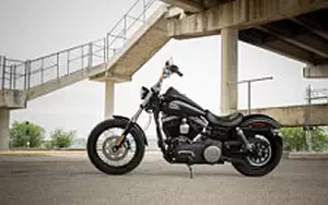 Desktop wallpapers motorcycle Harley-Davidson Dyna Street Bob - 2016