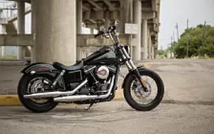Desktop wallpapers motorcycle Harley-Davidson Dyna Street Bob - 2016