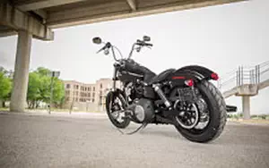 Desktop wallpapers motorcycle Harley-Davidson Dyna Street Bob - 2016