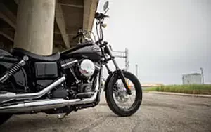 Desktop wallpapers motorcycle Harley-Davidson Dyna Street Bob - 2016