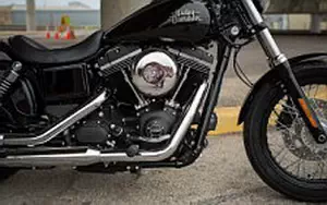 Desktop wallpapers motorcycle Harley-Davidson Dyna Street Bob - 2016