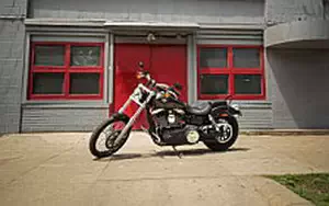 Desktop wallpapers motorcycle Harley-Davidson Dyna Wide Glide - 2016