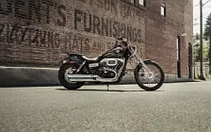 Desktop wallpapers motorcycle Harley-Davidson Dyna Wide Glide - 2017