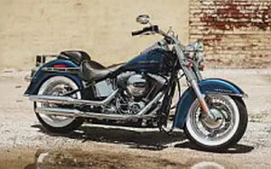 Desktop wallpapers motorcycle Harley-Davidson Softail Deluxe - 2016