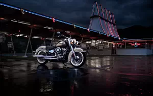 Desktop wallpapers motorcycle Harley-Davidson Softail Deluxe - 2018