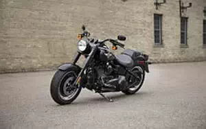 Desktop wallpapers motorcycle Harley-Davidson Softail Fat Boy S - 2016