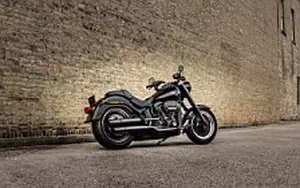 Desktop wallpapers motorcycle Harley-Davidson Softail Fat Boy S - 2016