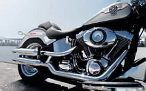 Motorcycles wallpapers Harley-Davidson Softail Fat Boy - 2012
