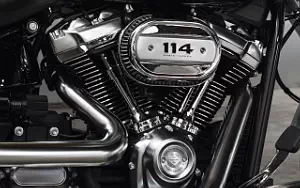 Desktop wallpapers motorcycle Harley-Davidson Softail Fat Boy 114 - 2018