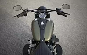 Desktop wallpapers motorcycle Harley-Davidson Softail Slim S - 2016