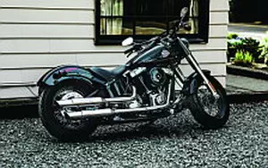 Desktop wallpapers motorcycle Harley-Davidson Softail Slim - 2015