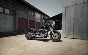 Desktop wallpapers motorcycle Harley-Davidson Softail Slim - 2017