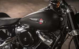 Desktop wallpapers motorcycle Harley-Davidson Softail Slim - 2018