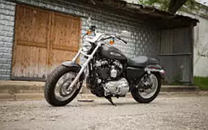 Desktop wallpapers motorcycle Harley-Davidson Sportster 1200 Custom - 2016