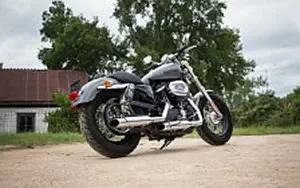 Desktop wallpapers motorcycle Harley-Davidson Sportster 1200 Custom - 2016