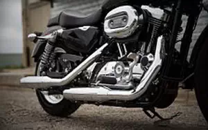 Desktop wallpapers motorcycle Harley-Davidson Sportster 1200 Custom - 2016