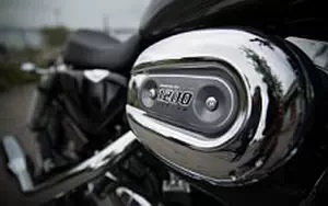 Desktop wallpapers motorcycle Harley-Davidson Sportster 1200 Custom - 2016
