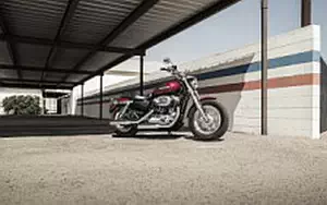Desktop wallpapers motorcycle Harley-Davidson Sportster 1200 Custom - 2017