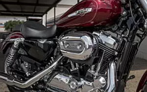 Desktop wallpapers motorcycle Harley-Davidson Sportster 1200 Custom - 2017