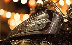 Desktop wallpapers motorcycle Harley-Davidson Sportster 1200V Seventy Two - 2014