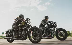 Desktop wallpapers motorcycle Harley-Davidson Sportster Forty Eight - 2016