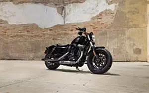 Desktop wallpapers motorcycle Harley-Davidson Sportster Forty Eight - 2016