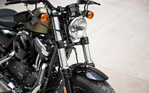 Desktop wallpapers motorcycle Harley-Davidson Sportster Forty Eight - 2016
