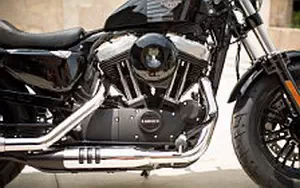 Desktop wallpapers motorcycle Harley-Davidson Sportster Forty Eight - 2016