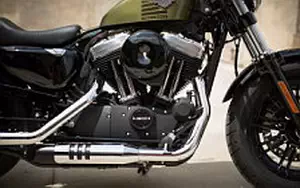 Desktop wallpapers motorcycle Harley-Davidson Sportster Forty Eight - 2016