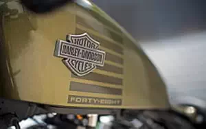 Desktop wallpapers motorcycle Harley-Davidson Sportster Forty Eight - 2016