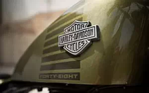 Desktop wallpapers motorcycle Harley-Davidson Sportster Forty Eight - 2016