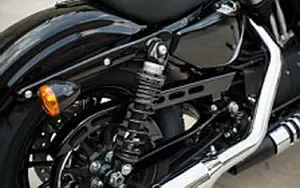 Desktop wallpapers motorcycle Harley-Davidson Sportster Forty Eight - 2016