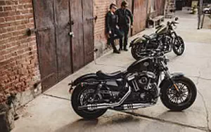 Desktop wallpapers motorcycle Harley-Davidson Sportster Forty Eight - 2017