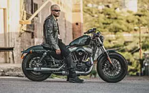 Desktop wallpapers motorcycle Harley-Davidson Sportster Forty Eight - 2017