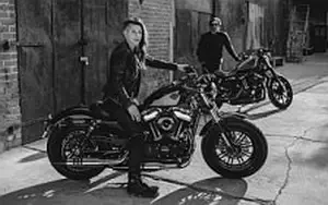 Desktop wallpapers motorcycle Harley-Davidson Sportster Forty Eight - 2017