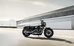Desktop wallpapers motorcycle Harley-Davidson Sportster Forty Eight - 2018