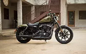 Desktop wallpapers motorcycle Harley-Davidson Sportster Iron 883 - 2016
