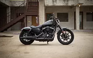 Desktop wallpapers motorcycle Harley-Davidson Sportster Iron 883 - 2016