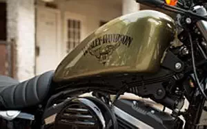 Desktop wallpapers motorcycle Harley-Davidson Sportster Iron 883 - 2016