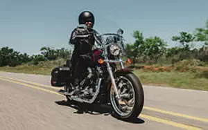 Desktop wallpapers motorcycle Harley-Davidson Sportster SuperLow 1200T - 2016