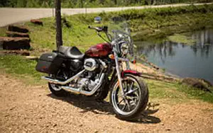 Desktop wallpapers motorcycle Harley-Davidson Sportster SuperLow 1200T - 2016