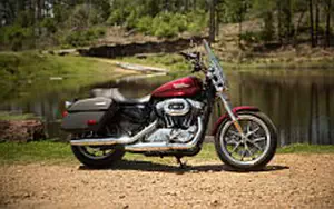 Desktop wallpapers motorcycle Harley-Davidson Sportster SuperLow 1200T - 2016