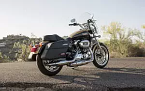 Desktop wallpapers motorcycle Harley-Davidson Sportster SuperLow 1200T - 2017