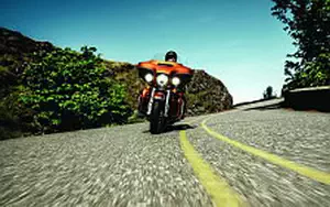 Desktop wallpapers motorcycle Harley-Davidson Touring Electra Glide Ultra Classic Low - 2015