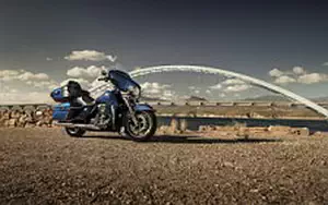 Desktop wallpapers motorcycle Harley-Davidson Touring Electra Glide Ultra Classic - 2017