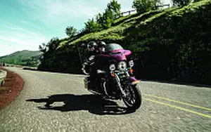 Desktop wallpapers motorcycle Harley-Davidson Touring Electra Glide Ultra Limited Low - 2015